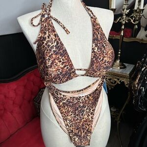 Cupshe Leopard Print Bikini
